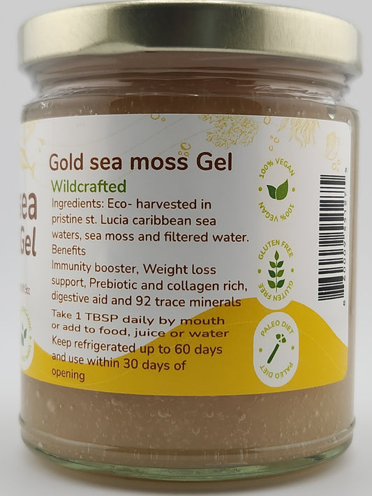 Gold Sea moss gel 9oz