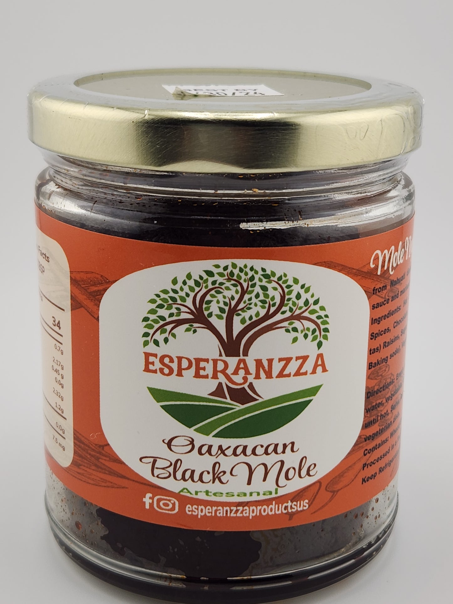 Mole Black Oaxacan Paste 8oz