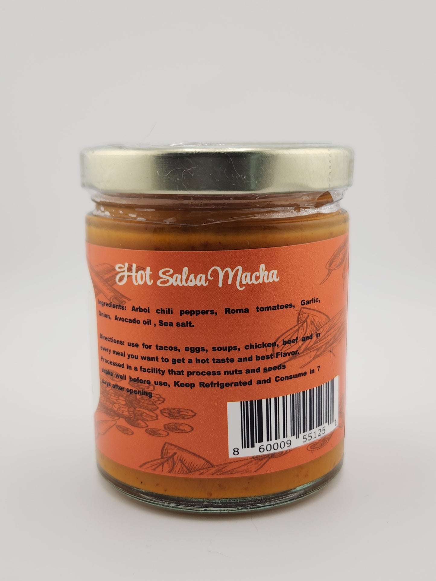 Salsa macha Hot 6oz